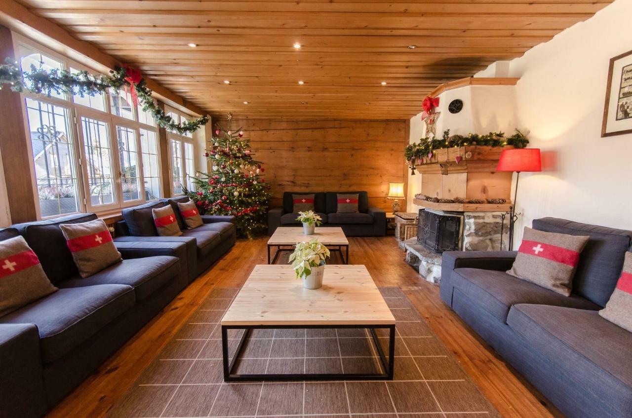Family B&B Le Vieux Chalet Chateau-d'Oex Luaran gambar
